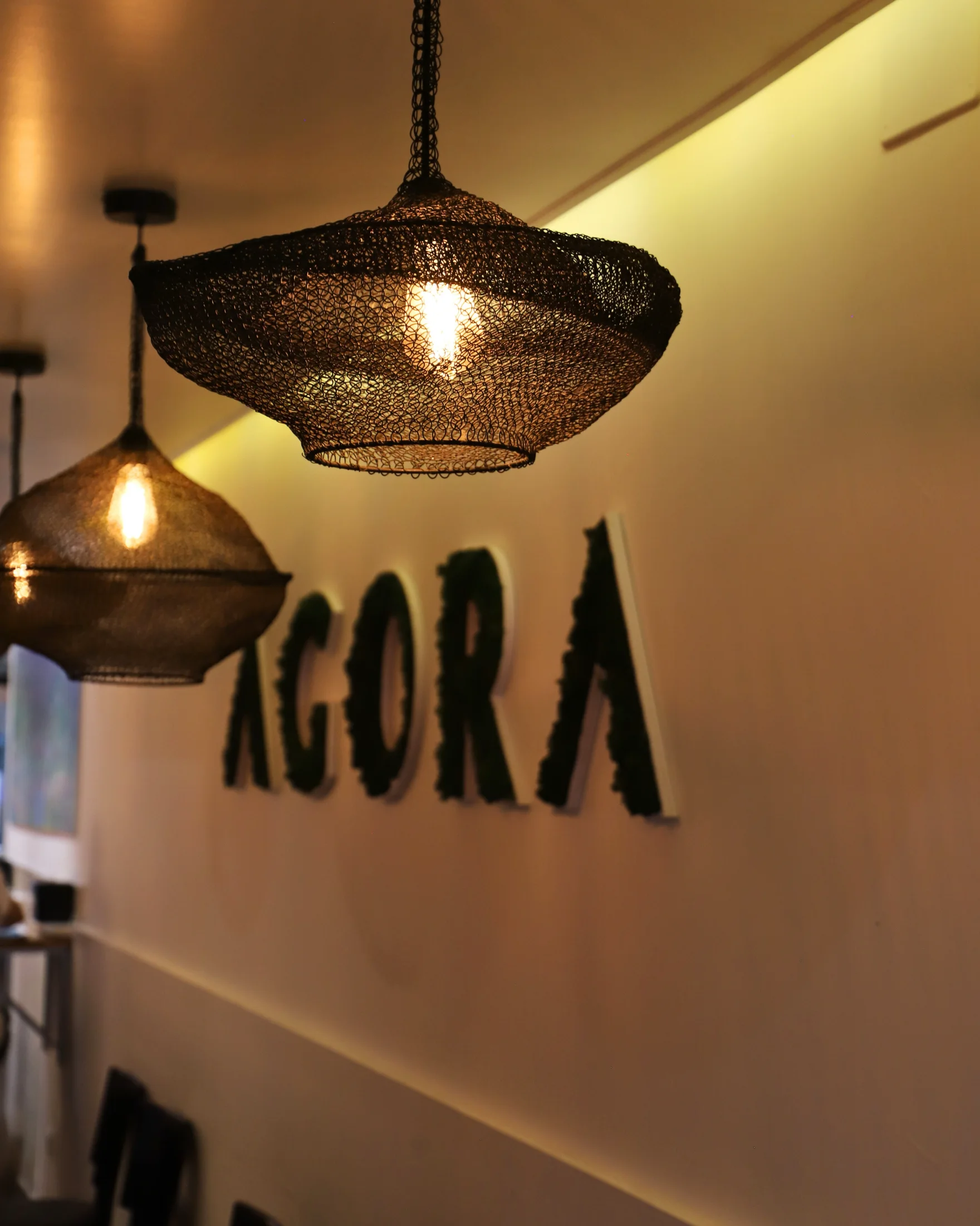Ambiente del Bar Restaurante Ágora