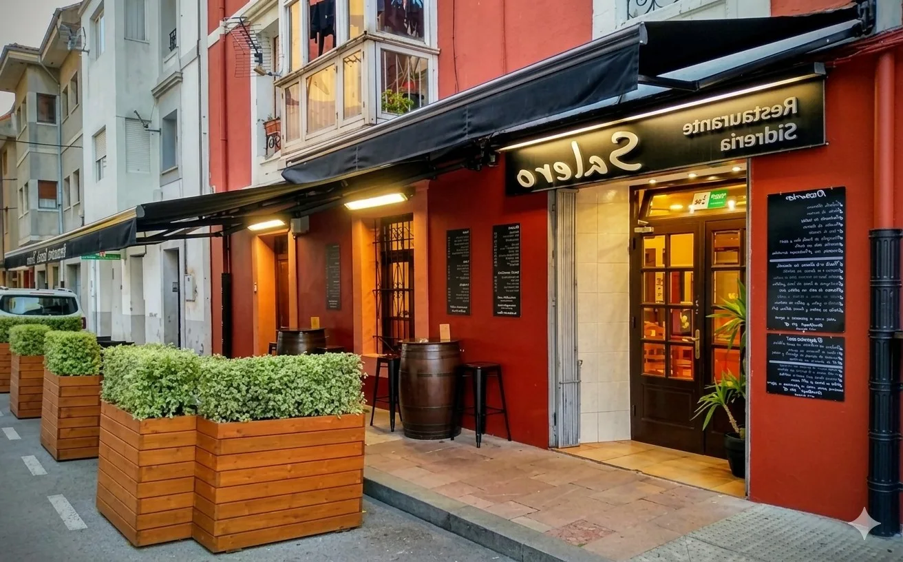 La Sidrería Salero en Llanes